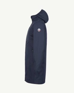 Best Veste Longue Impermeable A Capuche Oban Marine Vetements D'Exterieur