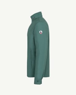 Online Veste Coupe-Vent Legere Origami Vert Celadon Vetements D'Exterieur