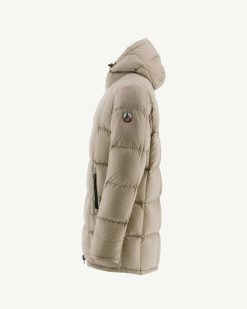 Best Doudoune Chaude A Capuche Army/Beige Toronto Vetements D'Exterieur