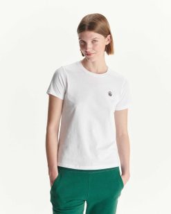 Hot T-Shirt A Col Rond Blanc Rosas Vetements