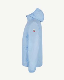 Clearance Veste Impermeable Pliable Derry Bleu Ciel Vetements D'Exterieur