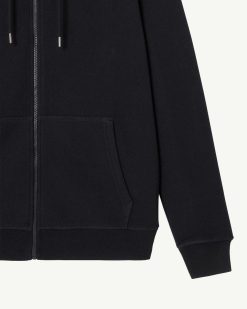 Clearance Sweat A Capuche Noir En Coton Biologique Mexico Vetements