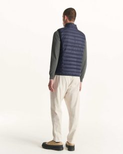 Best Doudoune Sans Manches Bleu Marine Tom Vetements D'Exterieur