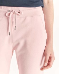 Online Pantalon De Jogging En Coton Biologique Valparaiso Rose Peche Vetements