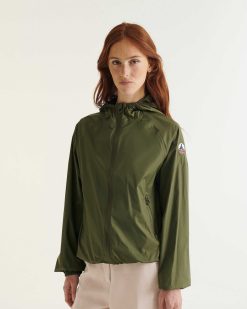 Clearance Veste Impermeable Pliable Feroe Army Vetements D'Exterieur