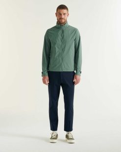 Online Veste Coupe-Vent Legere Origami Vert Celadon Vetements D'Exterieur