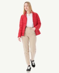 Best Doudoune Legere Rouge Cha Vetements D'Exterieur