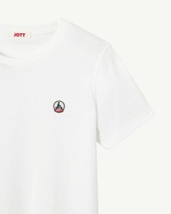 Hot T-Shirt A Col Rond Blanc Rosas Vetements