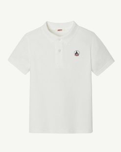 New Polo Enfant Salvador Blanc Vetements