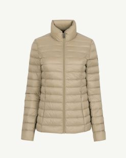 Clearance Doudoune Legere Beige Cha Vetements D'Exterieur