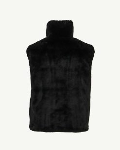 Best Doudoune Reversible Sans Manches Noire Daria Grand Froid Vetements D'Exterieur