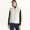 Clearance Manteau Reversible Sans Manches Swarovski Grand Froid Blanc Daria Vetements D'Exterieur