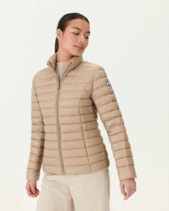 Clearance Doudoune Legere Beige Cha Vetements D'Exterieur