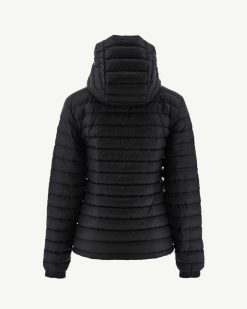 New Doudoune A Capuche Reversible Noire Vienne Vetements D'Exterieur