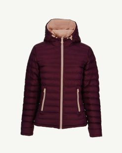 Online Doudoune Reversible Rose Clair/Aubergine Vienne Vetements D'Exterieur