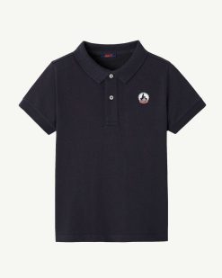 Clearance Polo Enfant Salvador En Coton Bio Marine Vetements