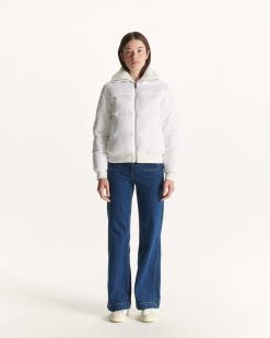 Best Doudoune Reversible Gala Grand Froid Blanche Vetements D'Exterieur