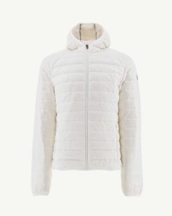 New Doudoune Legere Blanche Nico Vetements D'Exterieur