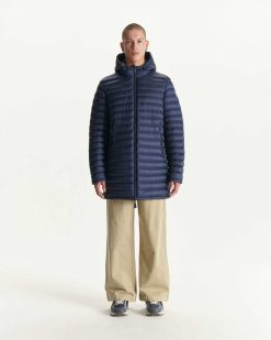 Best Doudoune Legere Reversible Bleu Marine Amsterdam Vetements D'Exterieur