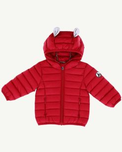 Wholesale Doudoune A Capuche Rouge Baby Mael Bebes