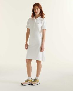 Clearance Robe Polo Palma Coton Bio Blanc Vetements