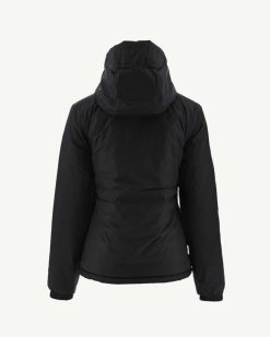 New Doudoune A Capuche Reversible Noire Vienne Vetements D'Exterieur