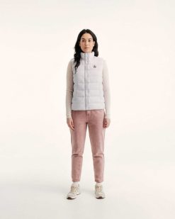 Clearance Gilet D'Hiver Leger Sans Manches Valentine Violet Pale Vetements D'Exterieur