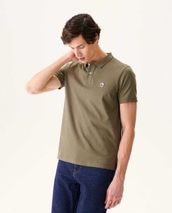 Hot Polo En Coton Biologique Army Marbella Vetements