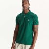 Hot Polo Marbella Vert Fonce En Coton Bio Vetements