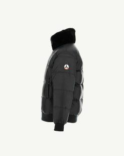 Wholesale Doudoune Reversible Grand Froid Enfant Vali 2.0 Ffur Noir Vetements D'Exterieur