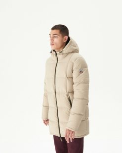 Best Doudoune Chaude A Capuche Army/Beige Toronto Vetements D'Exterieur